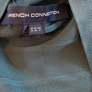 Green French Connection Bandage Dress